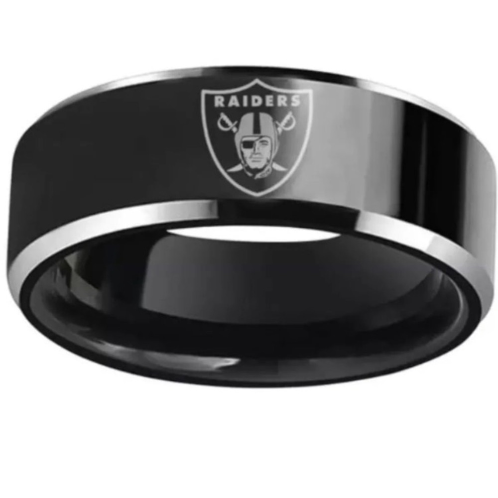 Black Las Vegas Oakland Raiders Ring